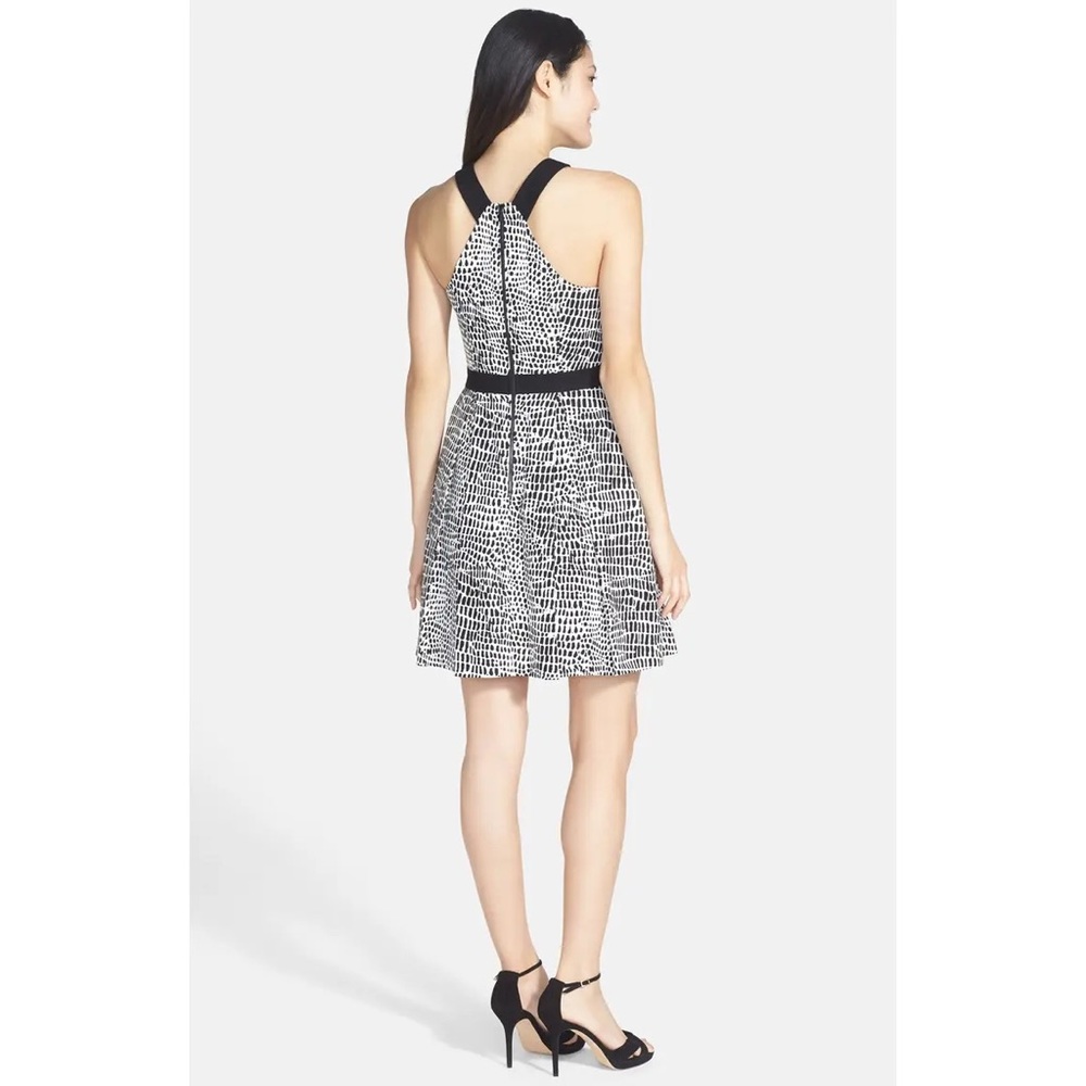 Zola' Print Cotton Fit & Flare Dress By TRINA TURK - Picture 2 of 16